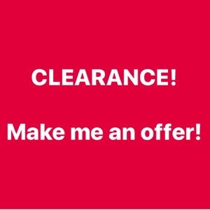 CLEARENCE SALE